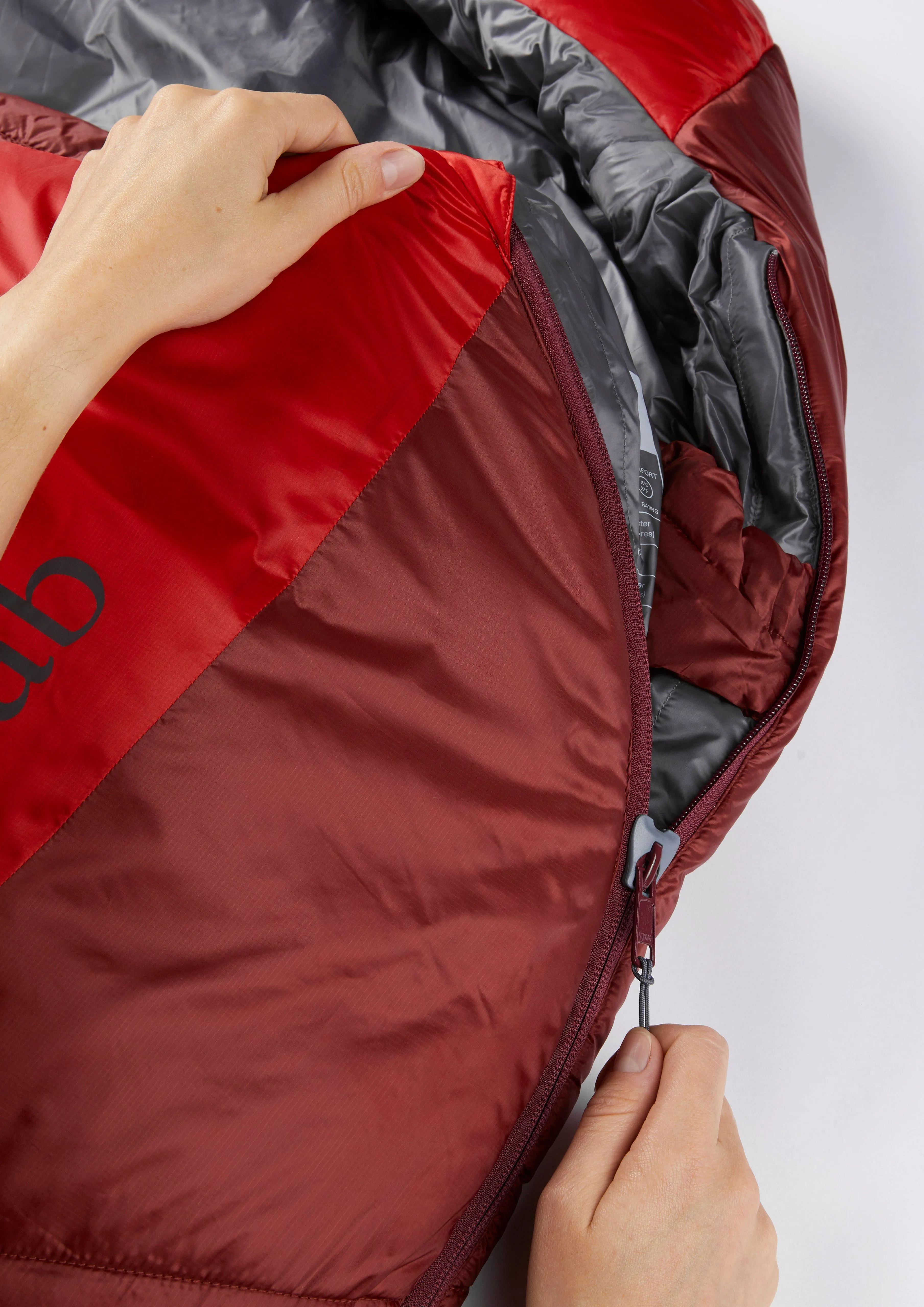 Rab Women's Solar Eco 3 Sleeping Bag - Red | George Fisher UK