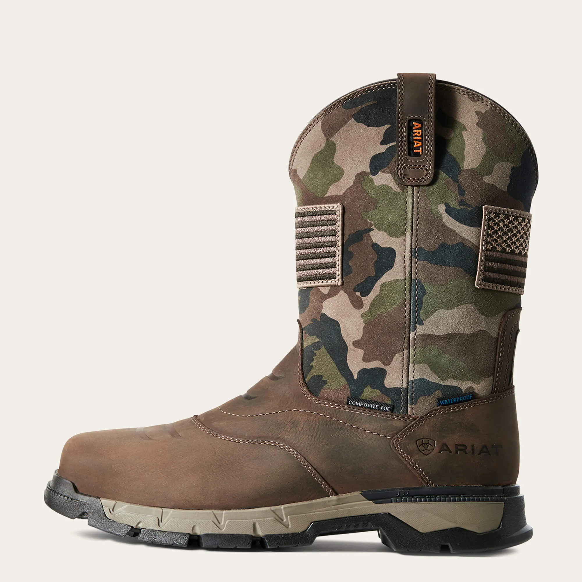 Rebar Flex Patriot Waterproof Composite Toe Work Boot