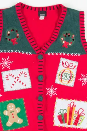 Red Ugly Christmas Vest 52067