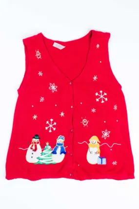 Red Ugly Christmas Vest 54838