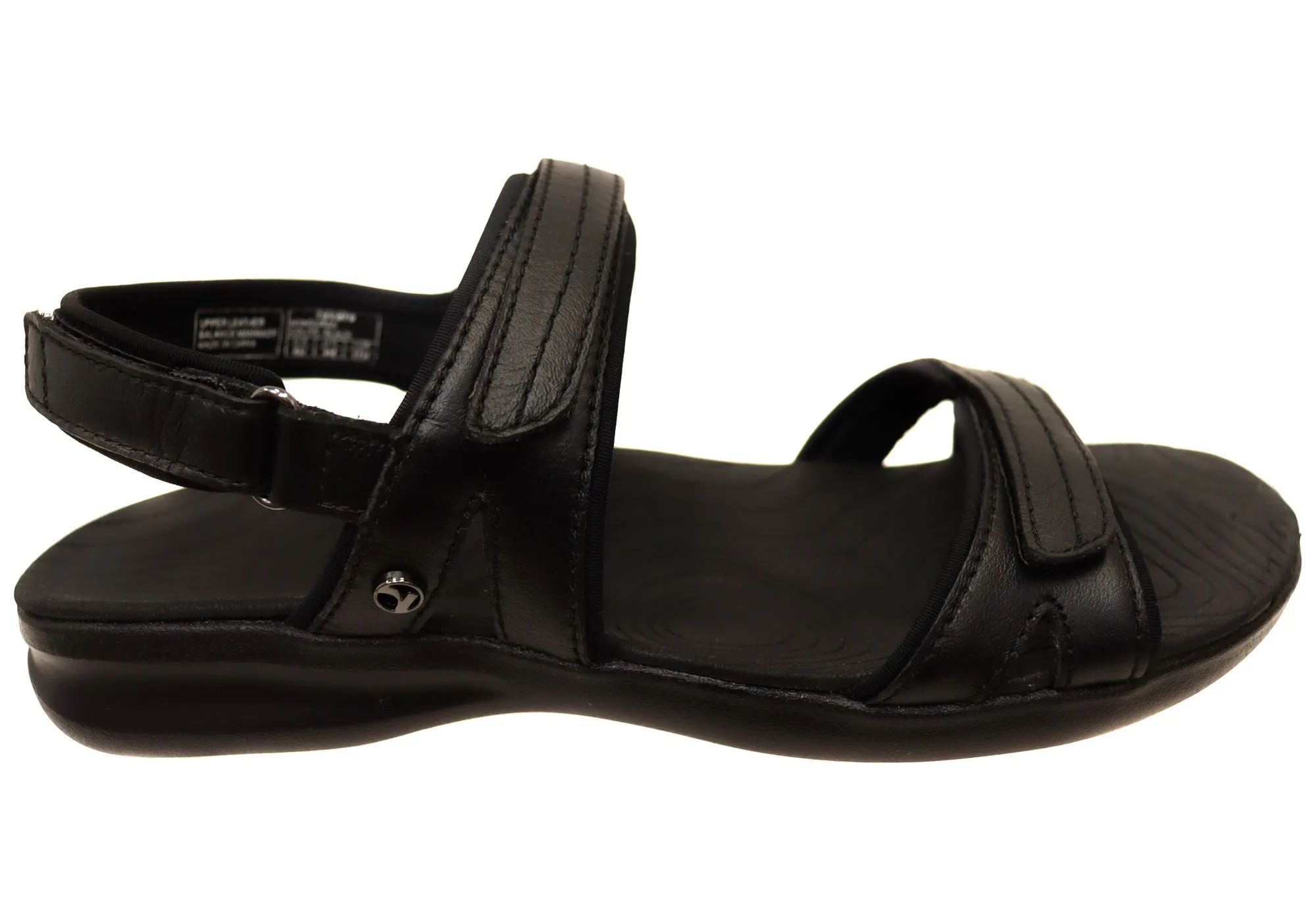 Revere Honduras Womens Comfortable Leather Adjustable Sandals