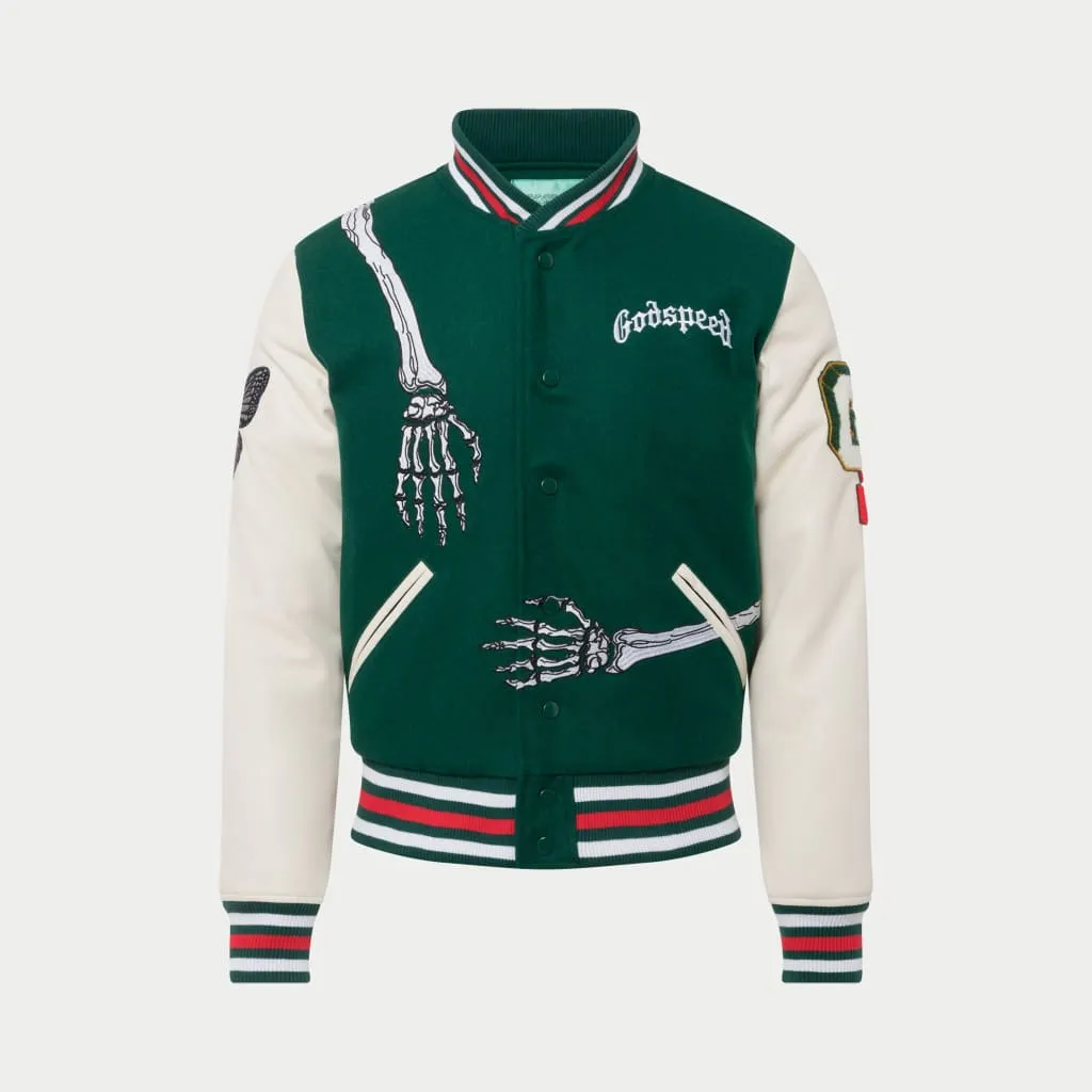 R.O.D Varsity Jacket (Hunter Green)