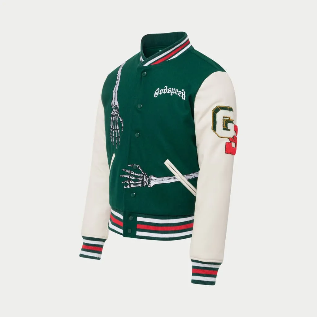 R.O.D Varsity Jacket (Hunter Green)