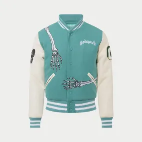 R.O.D Varsity Jacket (TEAL)