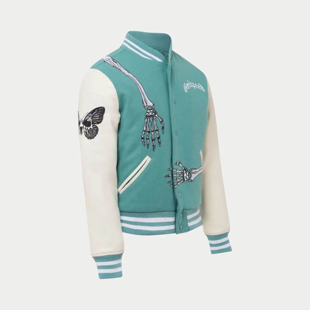 R.O.D Varsity Jacket (TEAL)