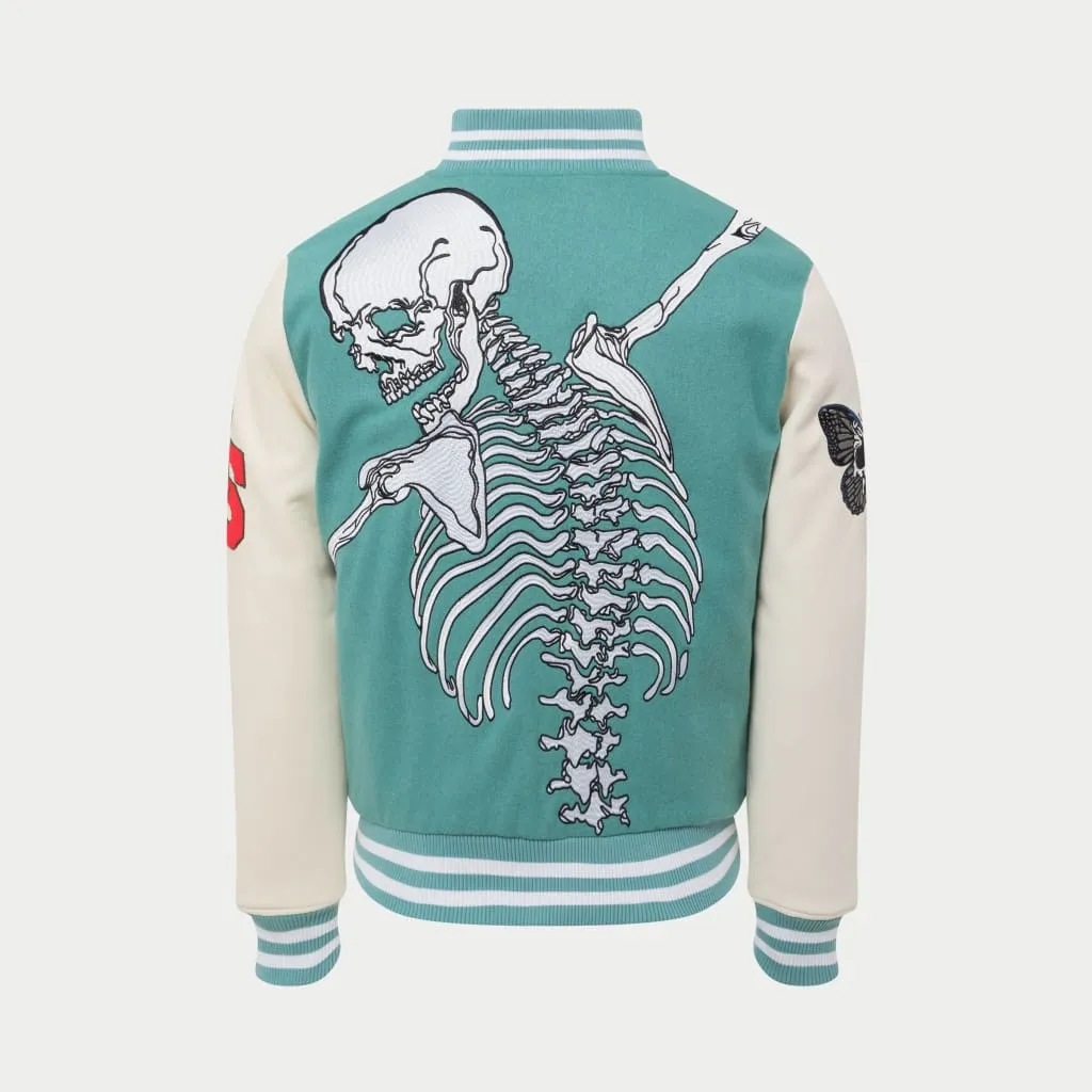 R.O.D Varsity Jacket (TEAL)