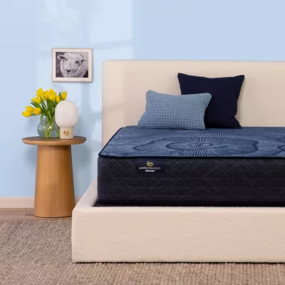 Serta Perfect Sleeper Dazzling Night 12" Hybrid Medium - Mattress + Box Spring