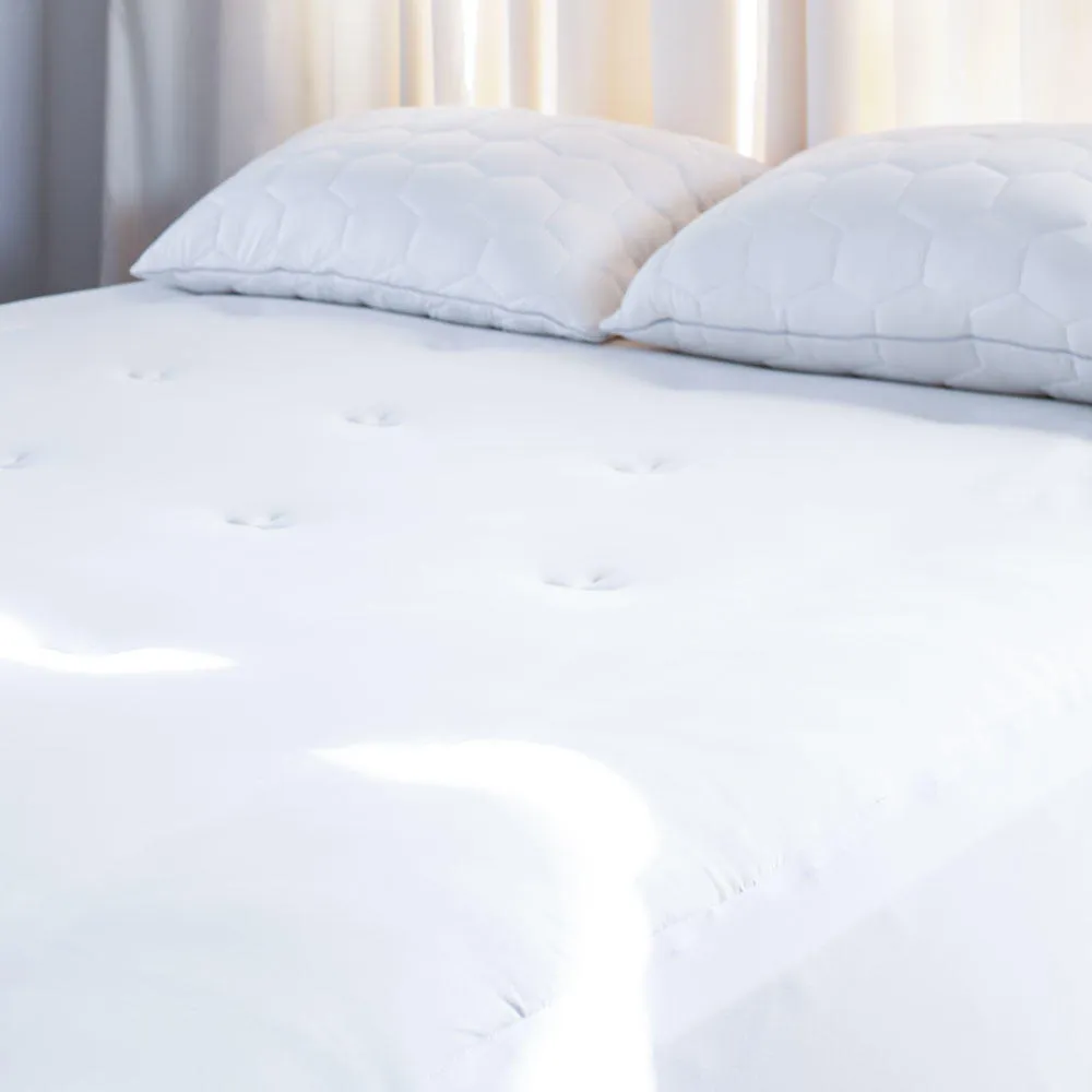 Sheex Elevated Performance Mattress Pad - Queen/Bright White