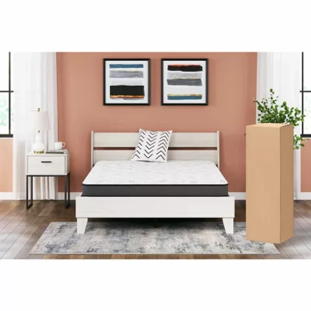 Signature Design by Ashley Bonnell 8" Hybrid Mattress a Box