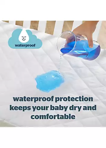 Silentnight Safe Nights Anti Allergy Waterproof Cot Bed Mattress Protector | Kaleidoscope