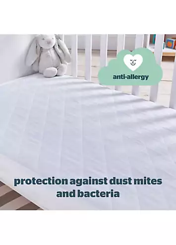 Silentnight Safe Nights Anti Allergy Waterproof Cot Bed Mattress Protector | Kaleidoscope