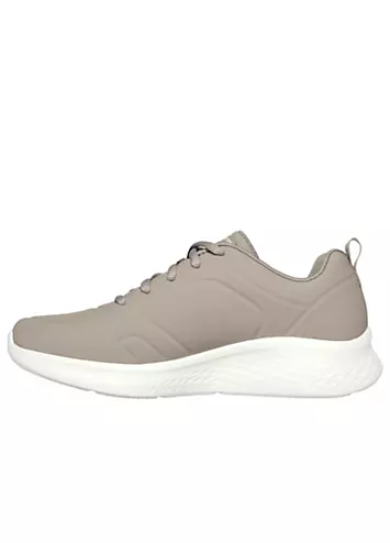 Skech-Lite Procity Stride Taupe Trainers by Skechers | Look Again