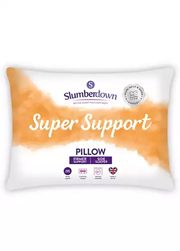 Slumberdown Super Support Pair of Firm Support Pillows | Kaleidoscope