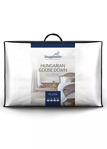 Snuggledown Hungarian Goose Down Soft Pair of Pillows | Kaleidoscope