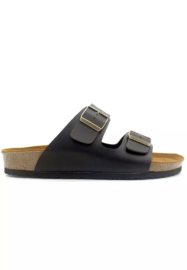 SoleSimple Athens - Black Sandals & Flip Flops