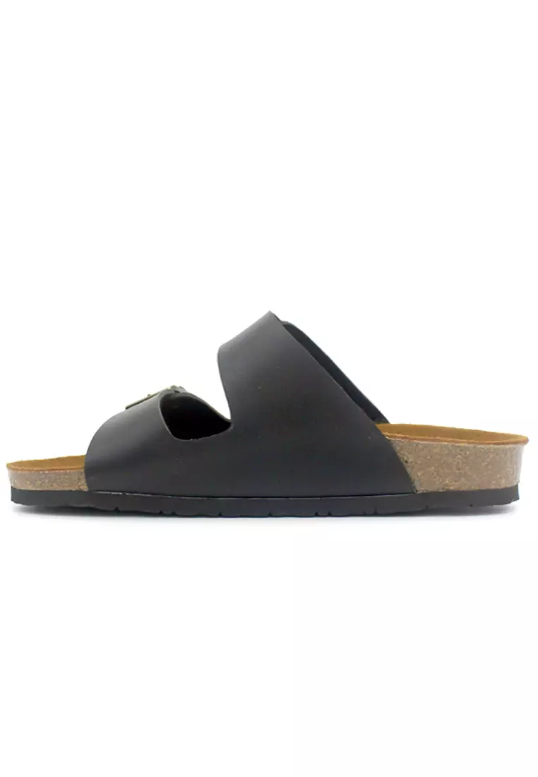 SoleSimple Athens - Black Sandals & Flip Flops