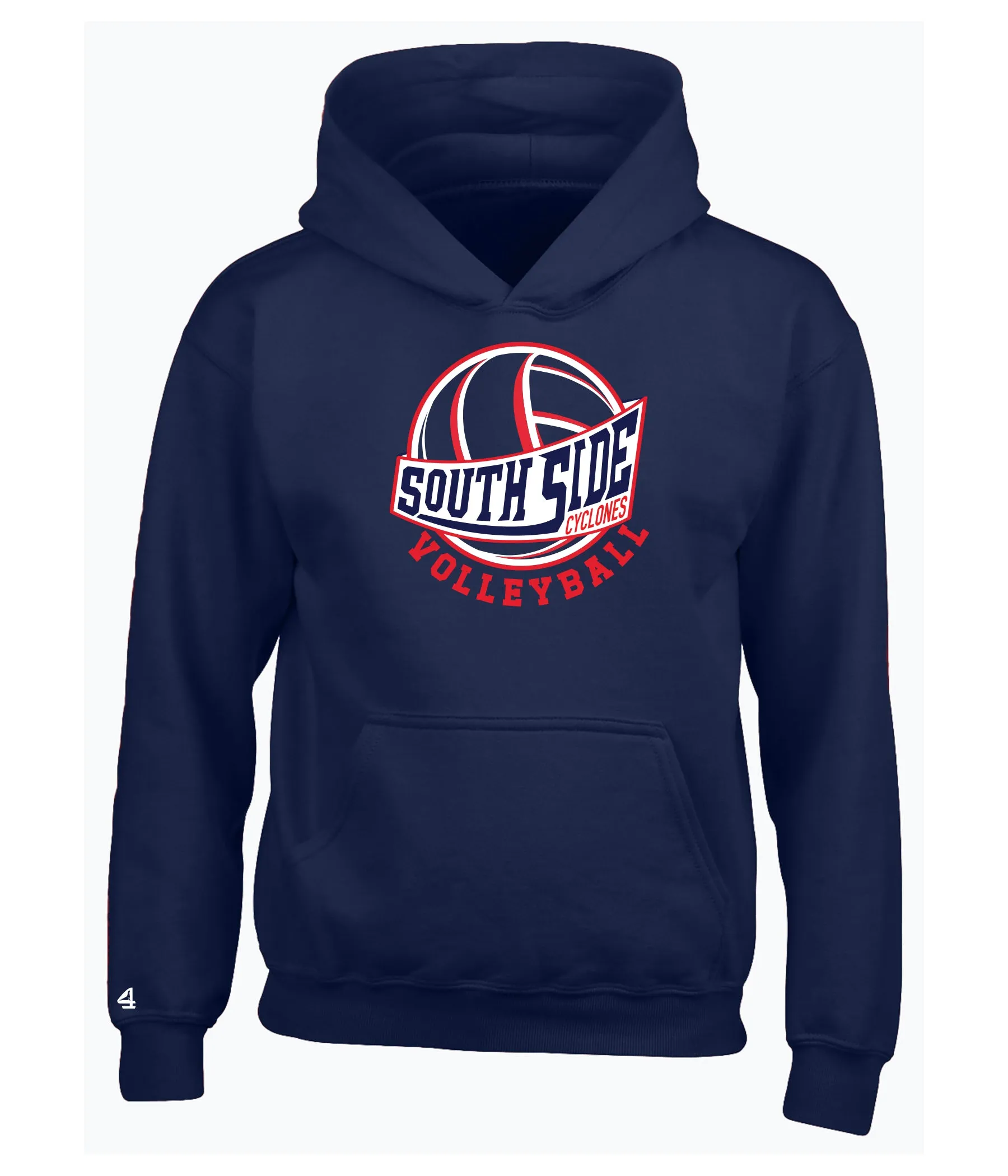 South Side High School Girls Volleyball Team Hoodie