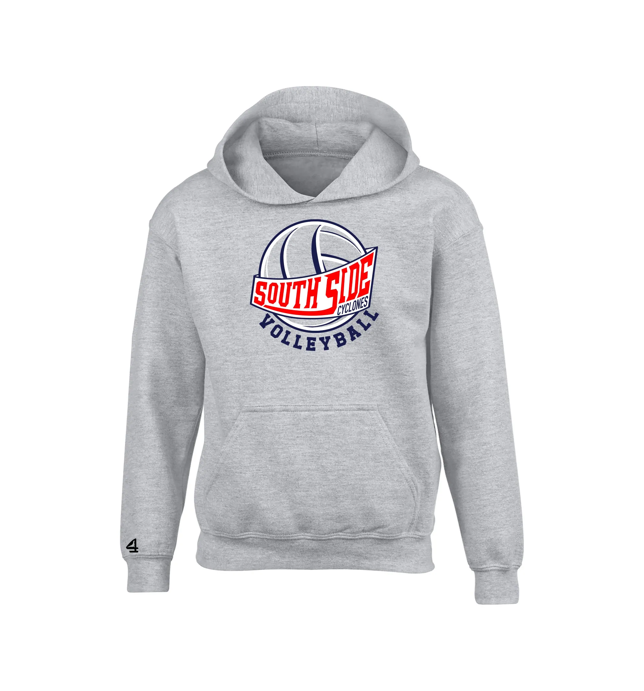 South Side High School Girls Volleyball Team Hoodie