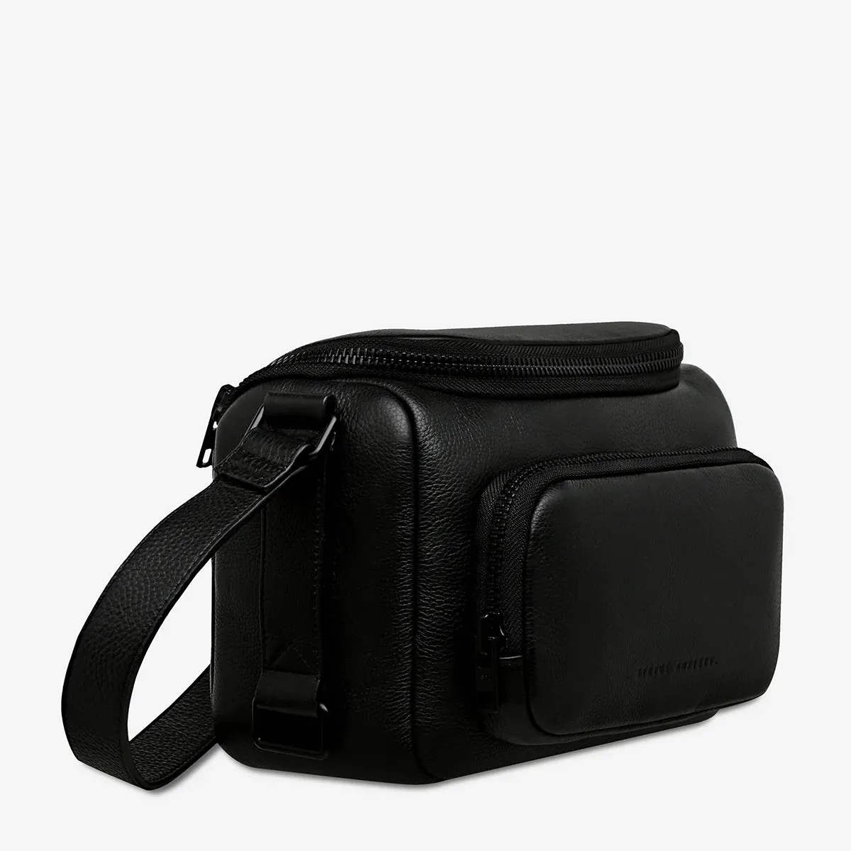 STATUS ANXIETY Loved You First Leather Camera Bag - Black