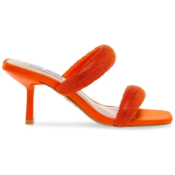 Steve Madden Top-Notch Orange Jellystone Sandals