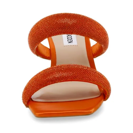 Steve Madden Top-Notch Orange Jellystone Sandals