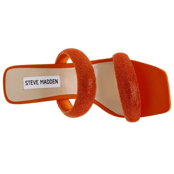 Steve Madden Top-Notch Orange Jellystone Sandals