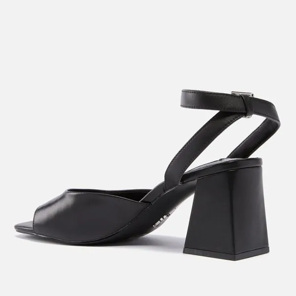 Steve Madden Women's Glisten Leather Heeled Sandals