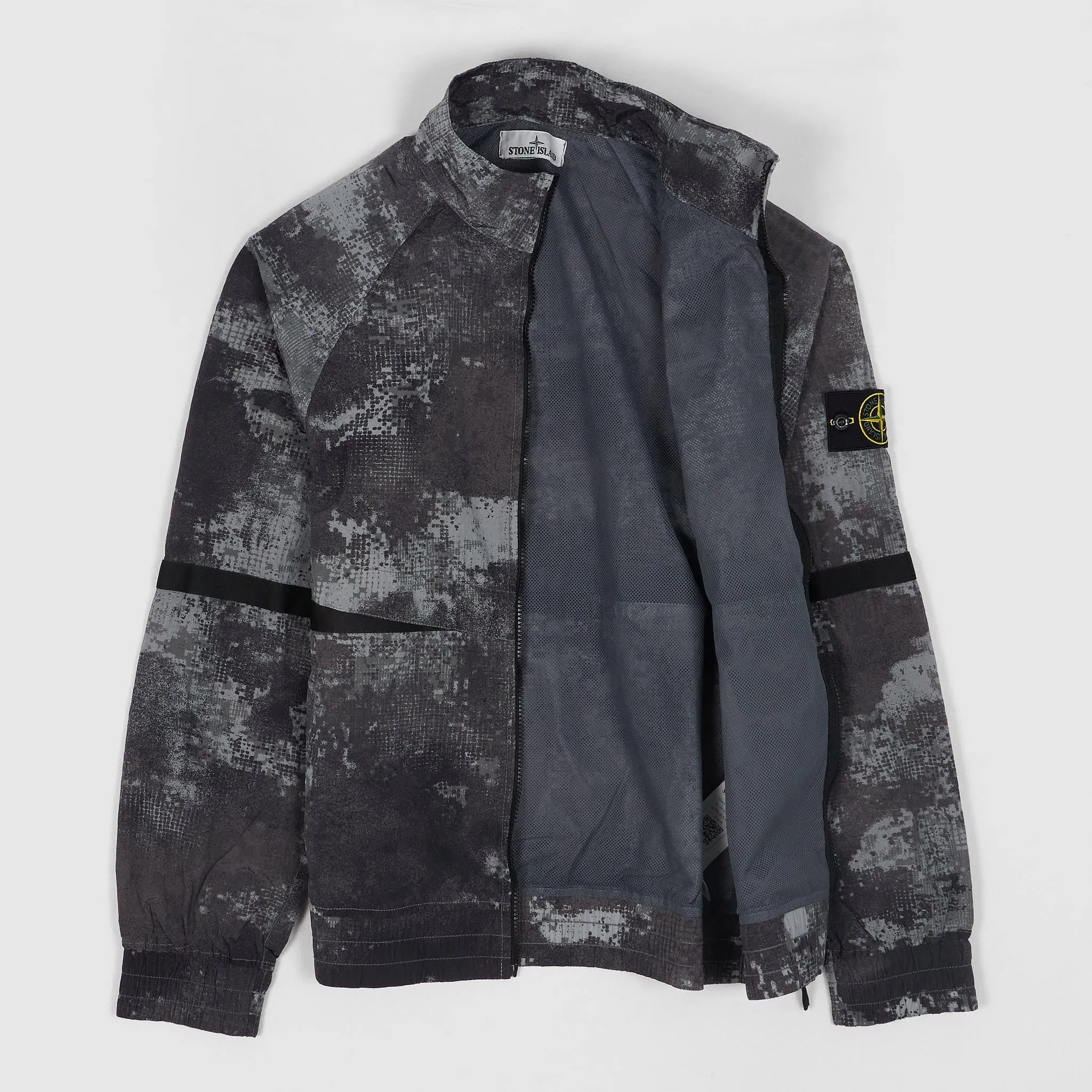 Stone Island Jacket Lightweight Tec Print Jacket