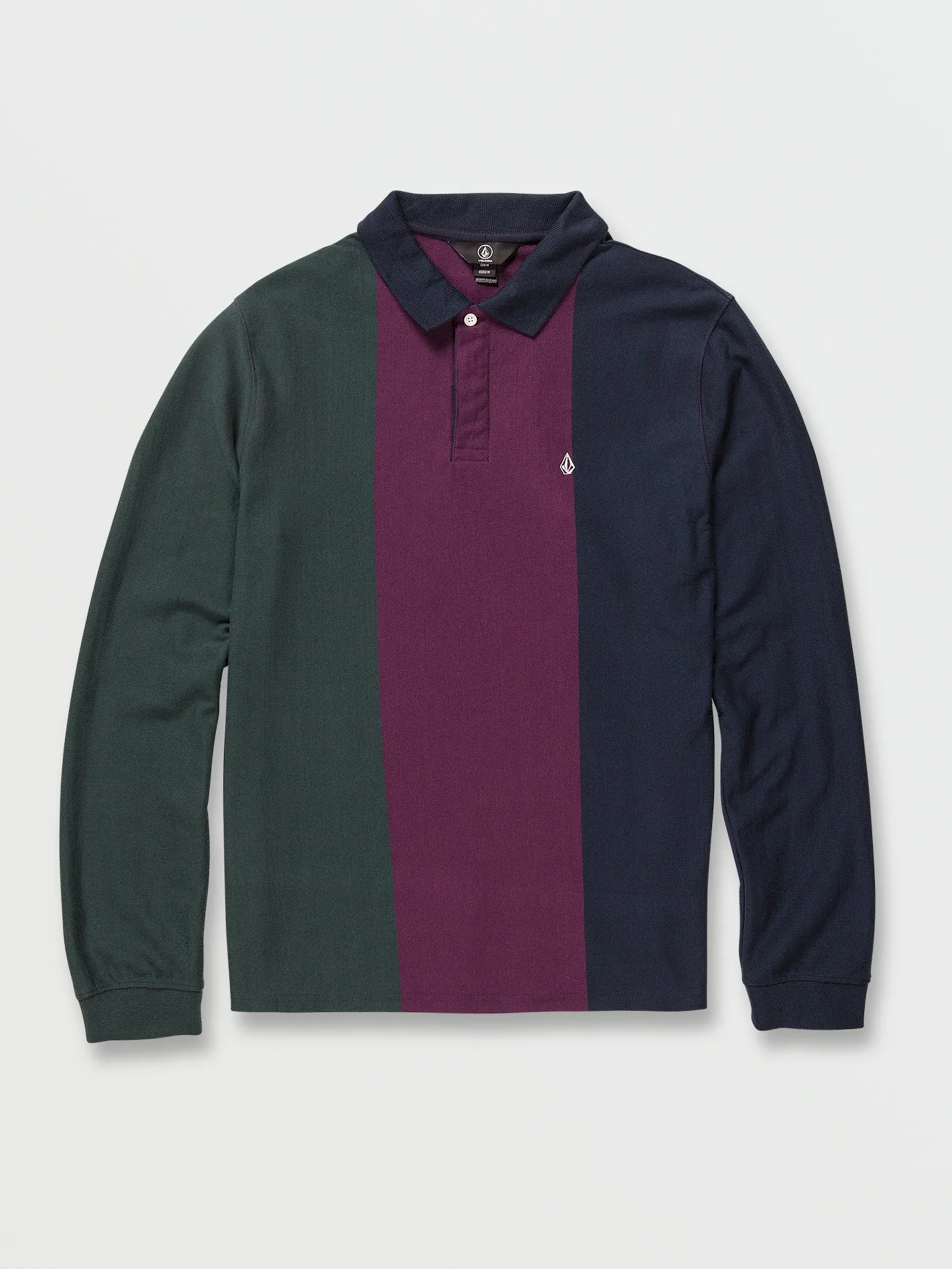 Sumpter Long Sleeve Polo - Navy