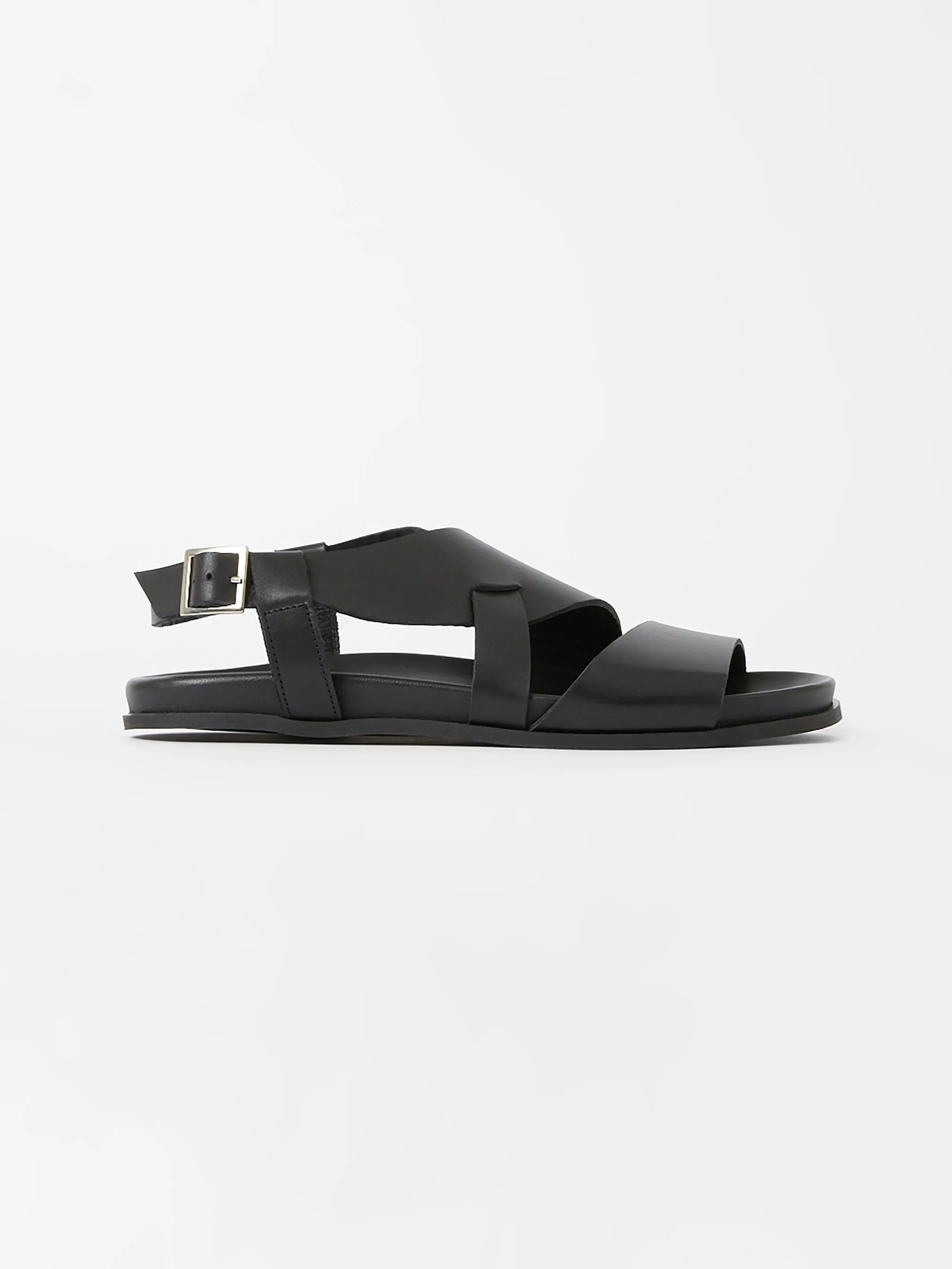 S+W x Branca Asymmetric Footbed Sandals