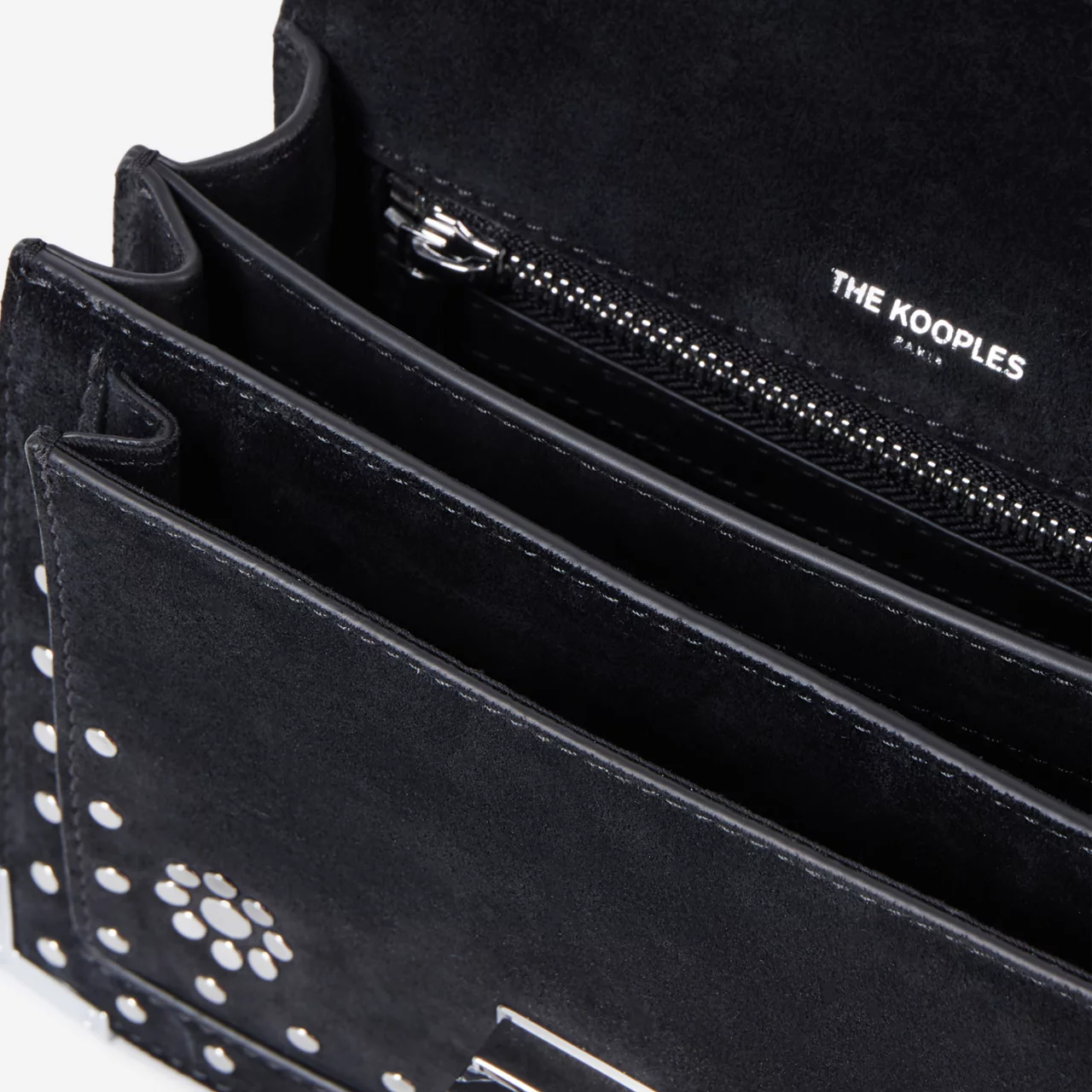 THE KOOPLES Studded Leather Shoulder Bag - BLA01