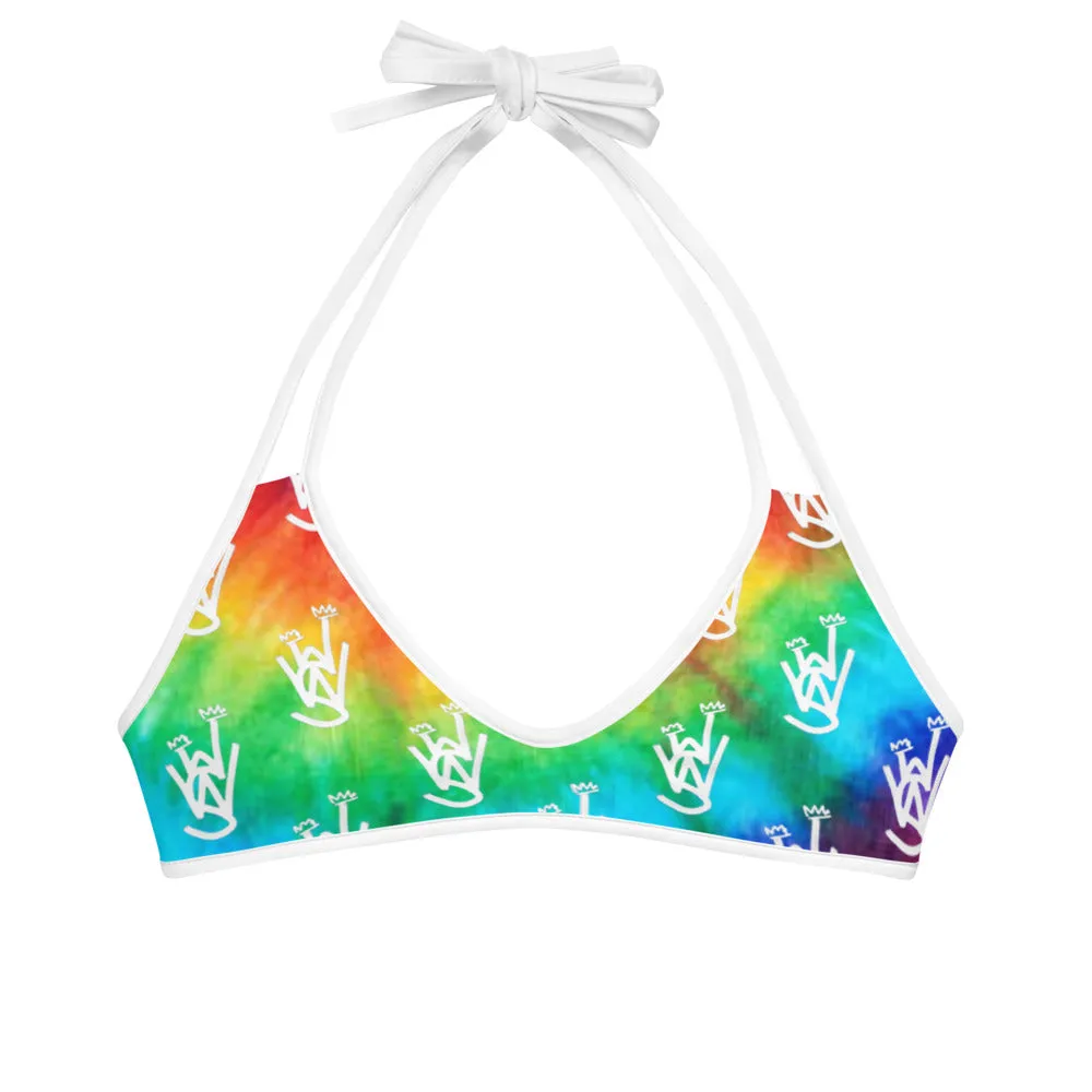 TIE DYE Reversible Bikini Top