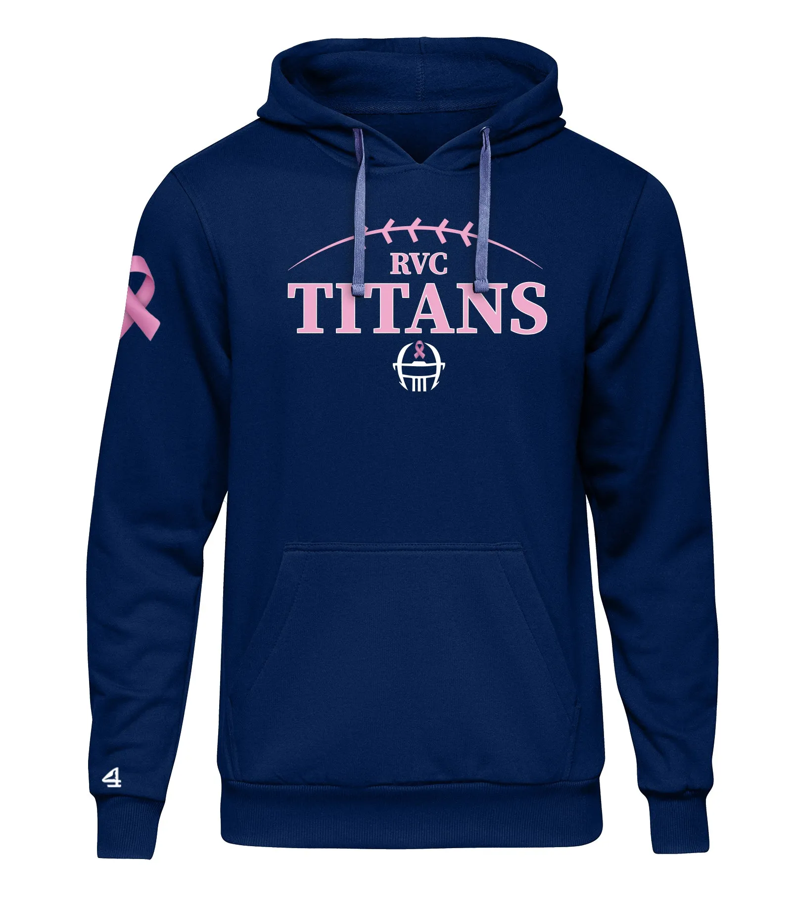 Titans Hoodie Cancer Awareness Youth & Adult Size