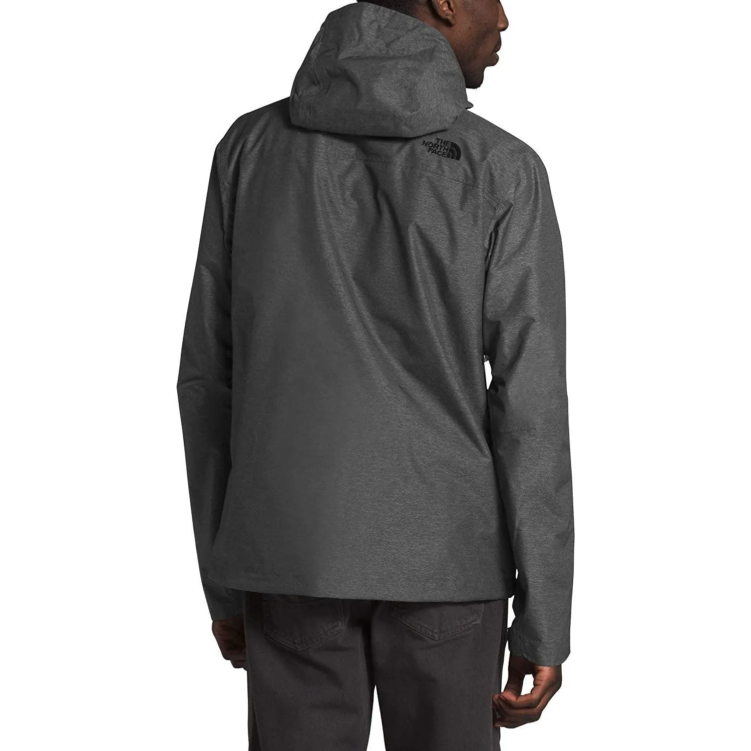 TNF Dark Grey Heather/TNF Dark Grey Heather/TNF Black The North Face Men's Venture 2 Jacket