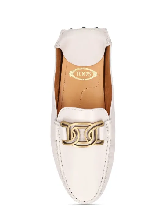 Tod's   10mm Gommini leather mules 