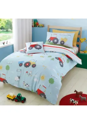 Tractors Duvet Cover Set