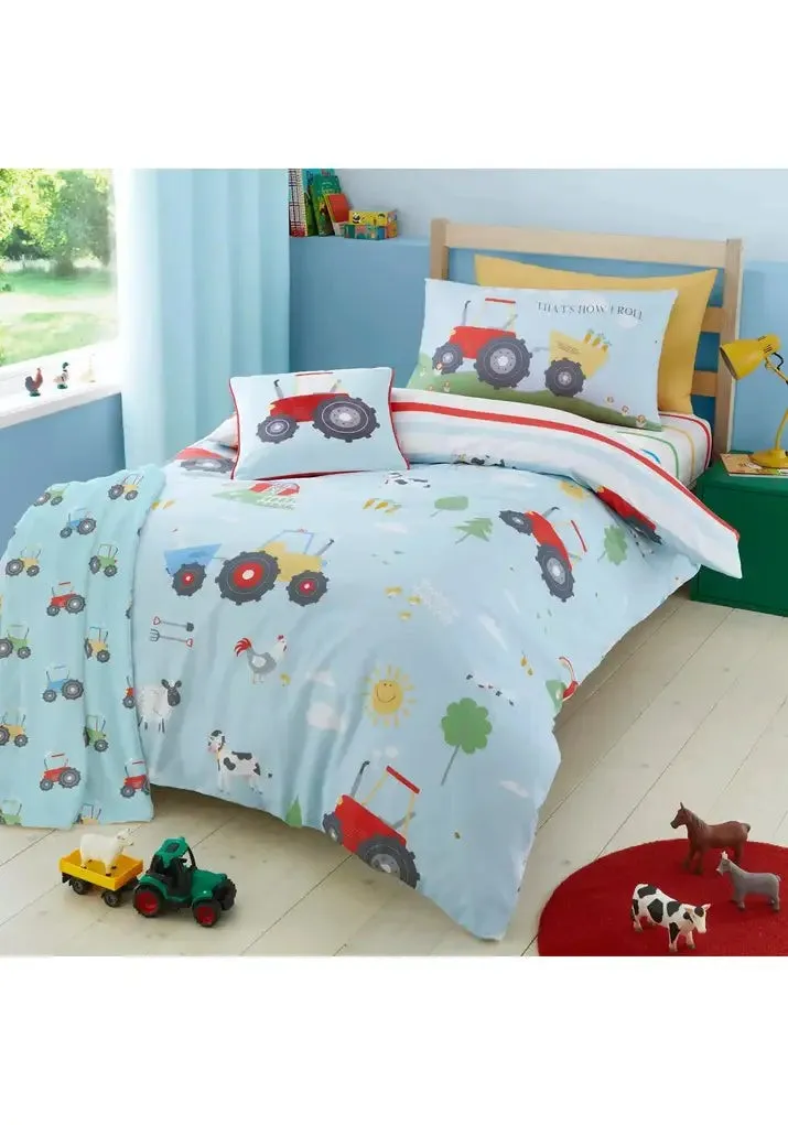 Tractors Duvet Cover Set