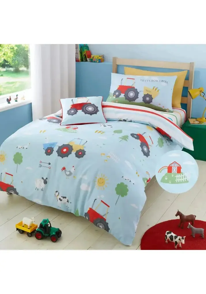 Tractors Duvet Cover Set