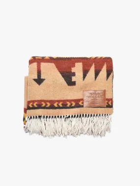     TRUE GRIT  Tribal Fringes Blanket    