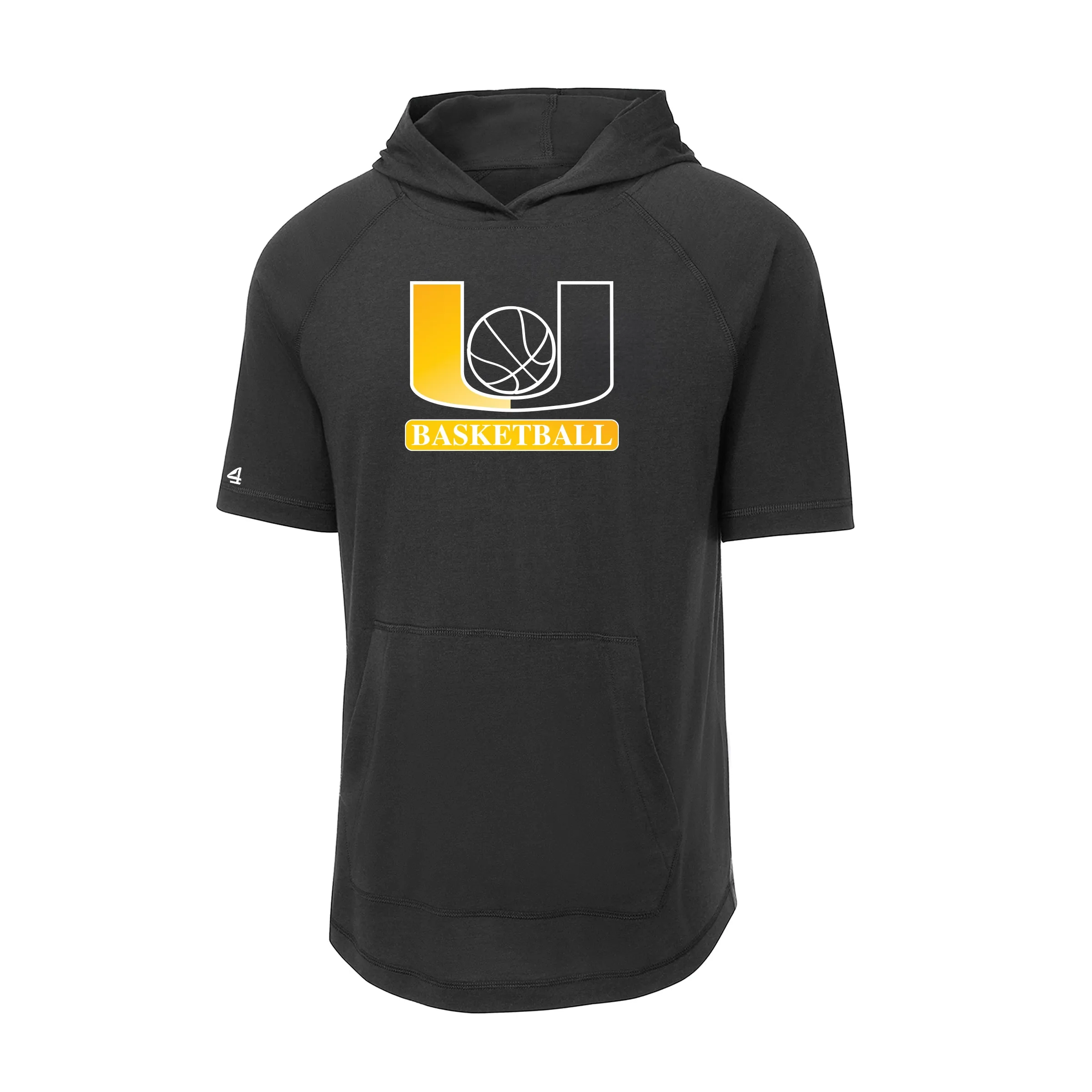 Uniondale Basketball  short sleeve tri-blend Hoodie