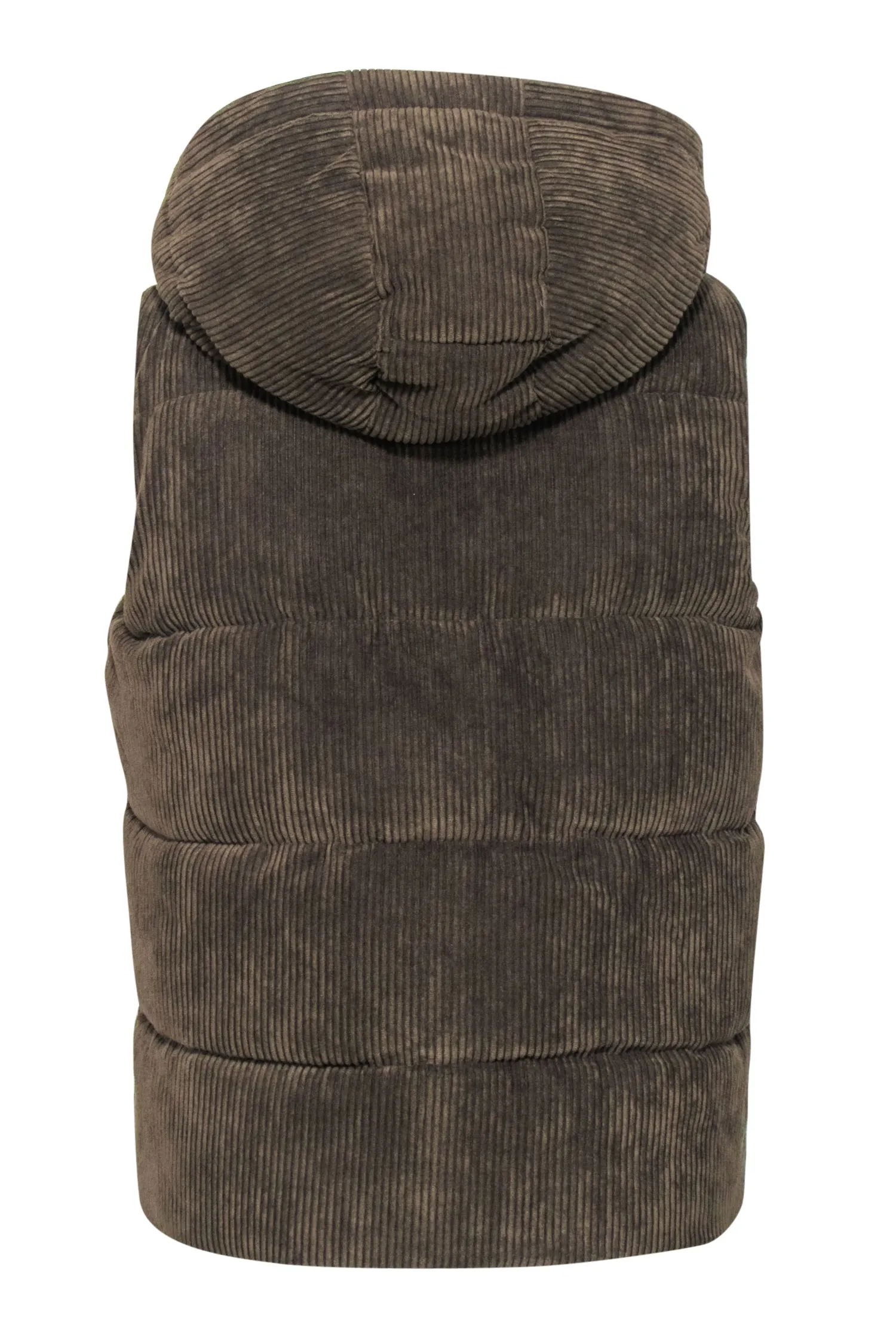 Unreal Fur - Olive Green Corduroy Vest Sz M