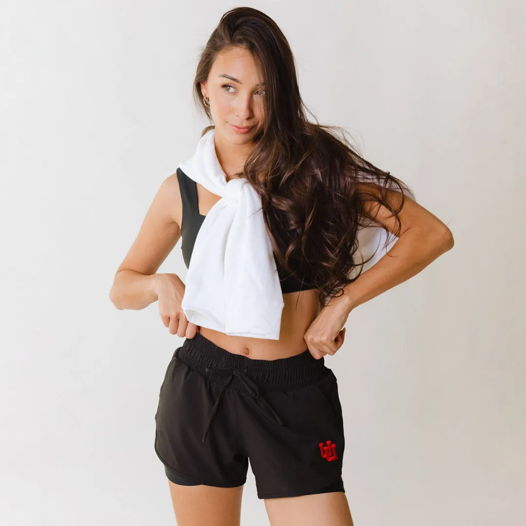 Utah Lunge Shorts, Black