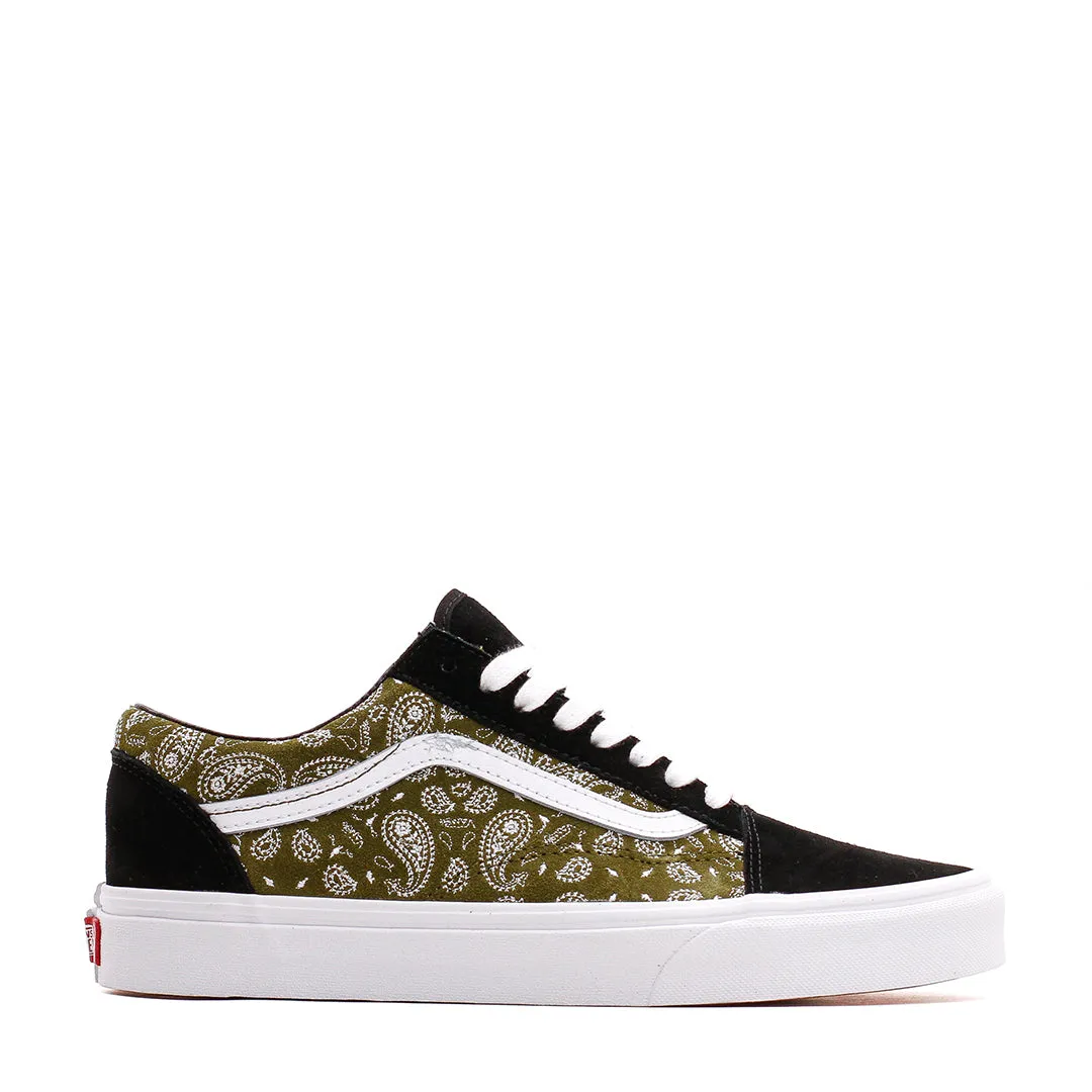 Vans Men Old Skool Paisley Suede Black Olive VN0A5JMIBKO