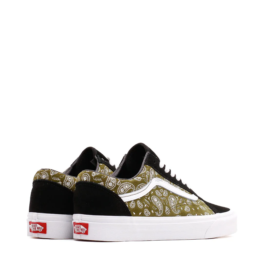 Vans Men Old Skool Paisley Suede Black Olive VN0A5JMIBKO