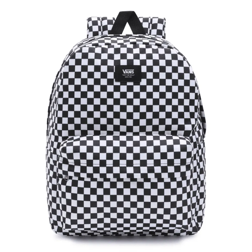 Vans Old Skool Black and White Check Backpack