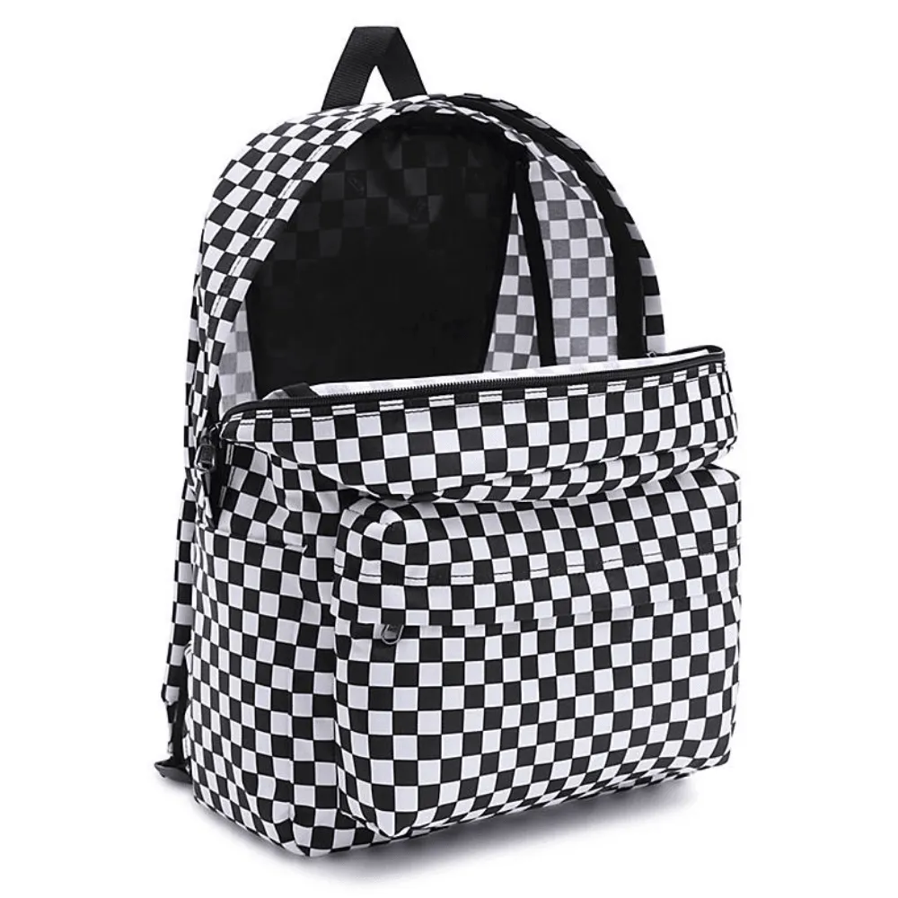 Vans Old Skool Black and White Check Backpack