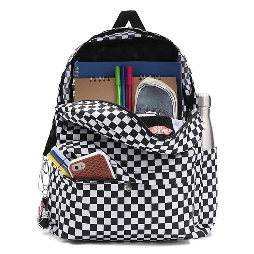 Vans Old Skool Black and White Check Backpack