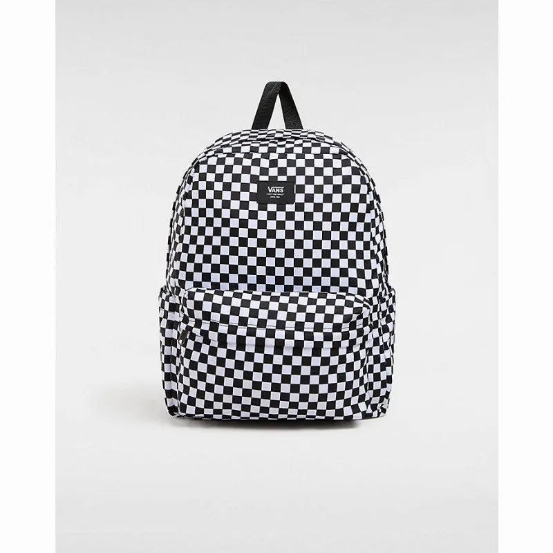 Vans OLD SKOOL CHECK BACKPACK (BLACK/WHITE) UNISEX BLACK