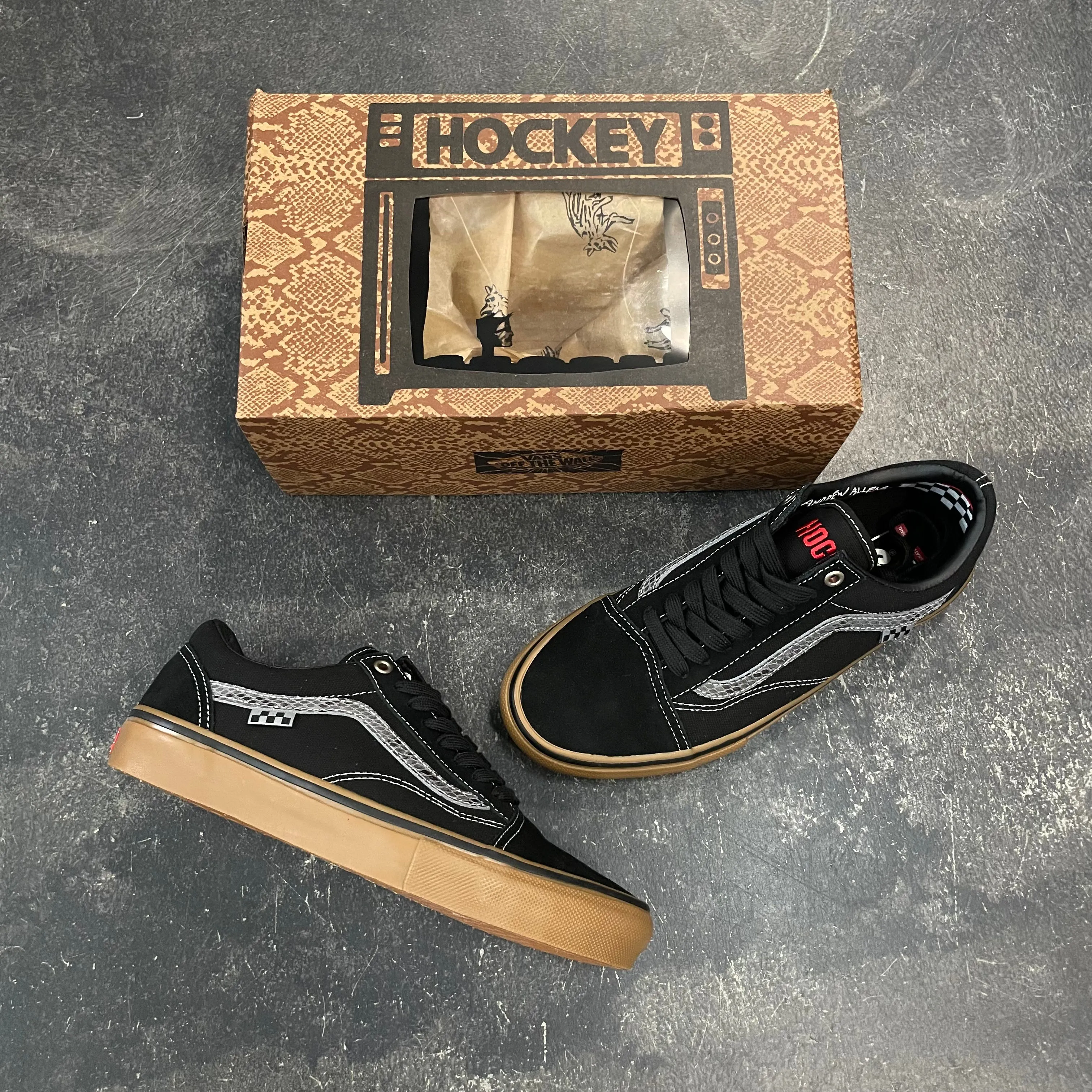 Vans Skate Old Skool Hockey Black SALE