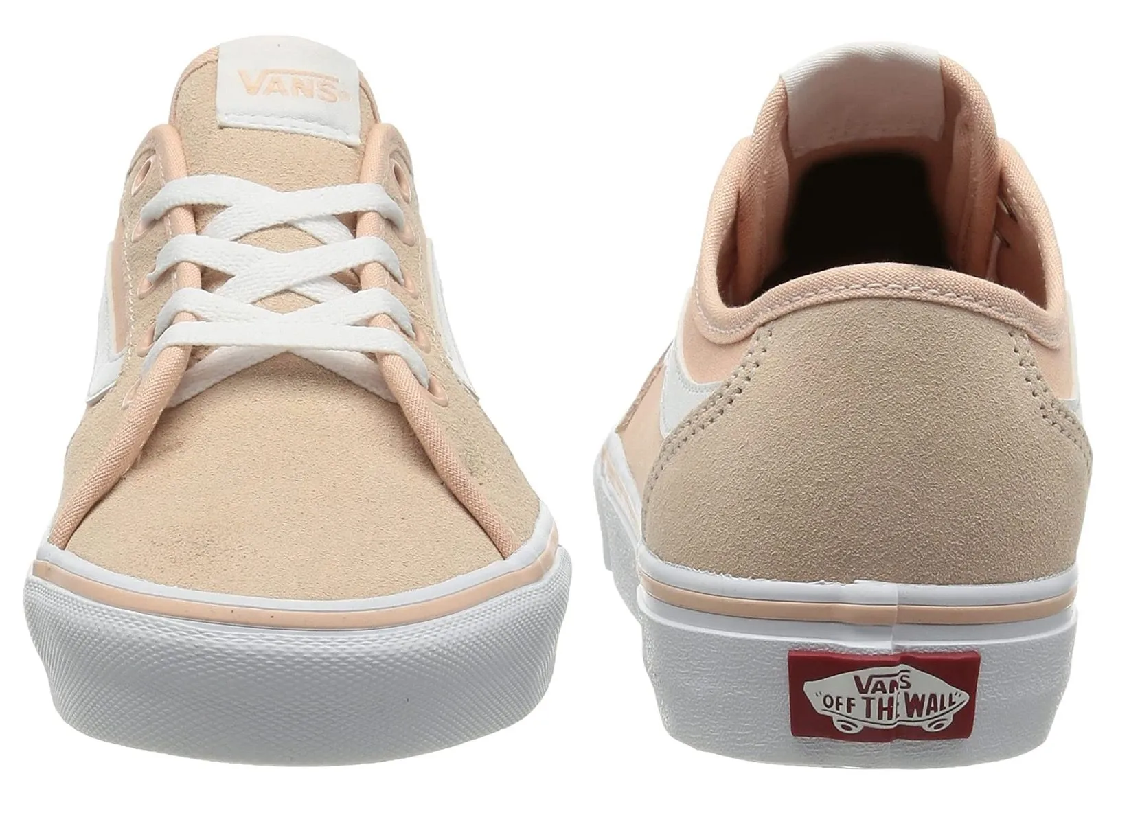 VANS Womens Filmore Decon Trainers Spanish Villa/True White